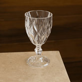 Taça diamante em acrilico transparente